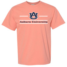 orange Auburn University t-shirt